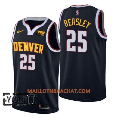 Maillot NBA Denver Nuggets Malik Beasley 25 2018-2019 Nike Navy Swingman - Enfant Maillot NBA Denver Nuggets Malik Beasley 25 2018-2019 Nike Navy Swingman - Enfant